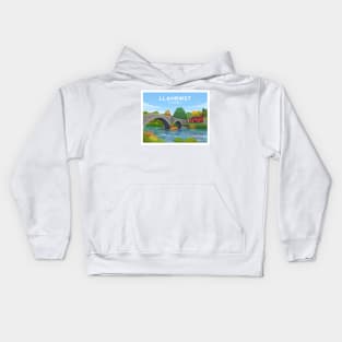 Llanrwst - Conwy, North Wales Kids Hoodie